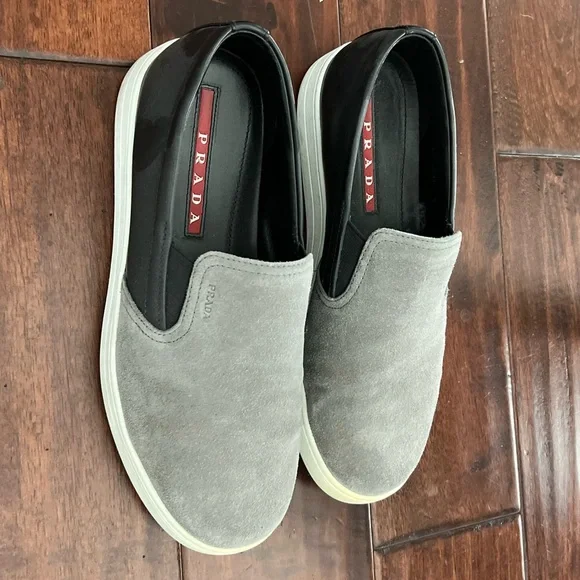 Prada | Shoes | Mens Prada Slip On Sneakers | Poshmark display picture 3